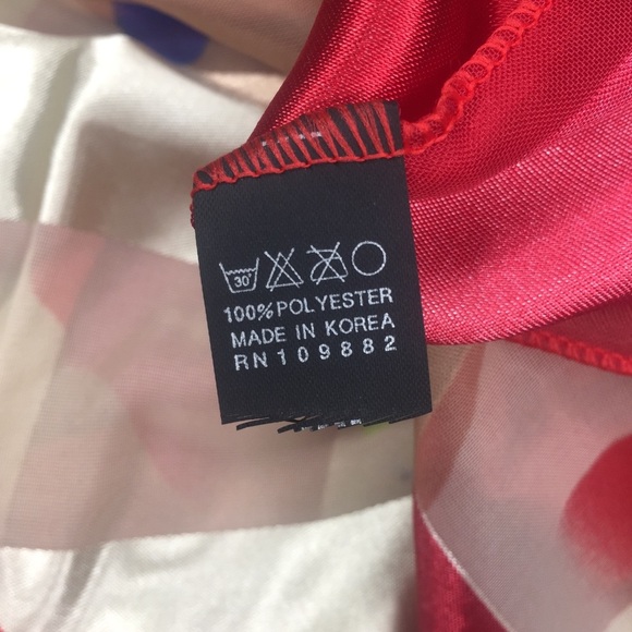 Square "Sheer" Like Scarf || 3 Mystery Scarves Included with this Purchase! - Picture 8 of 8